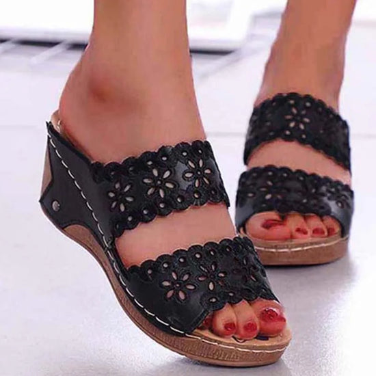 Sandals Women Summer 2025 Fashion Wedge Women Shoe Comfortable Slide Women&
