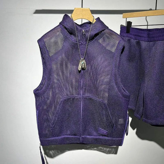 Mens Casual Two-Piece Clothing 2024 Summer Men&